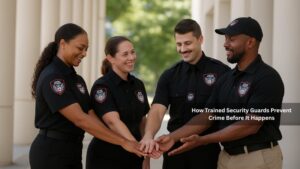 Read more about the article How Trained Security Guards Prevent Crime Before It Happens