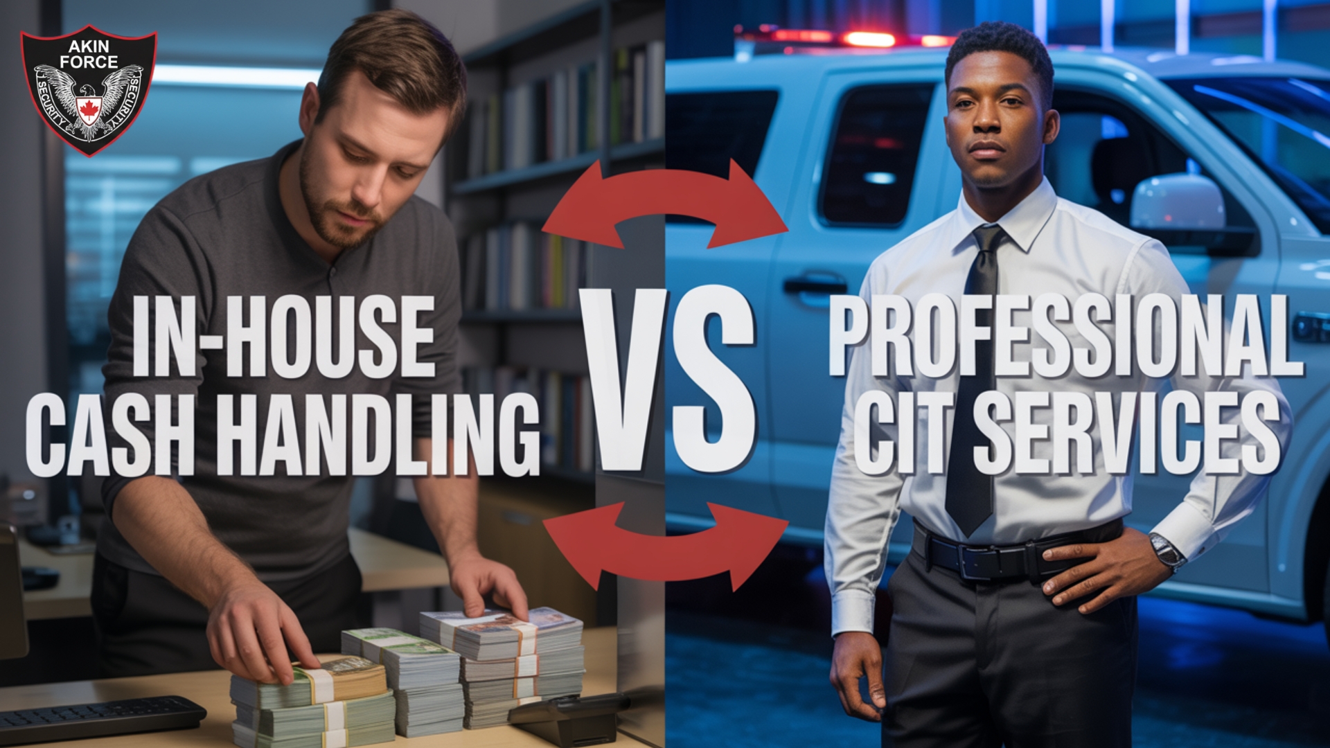 In-House Cash Handling vs . Professional CIT Service