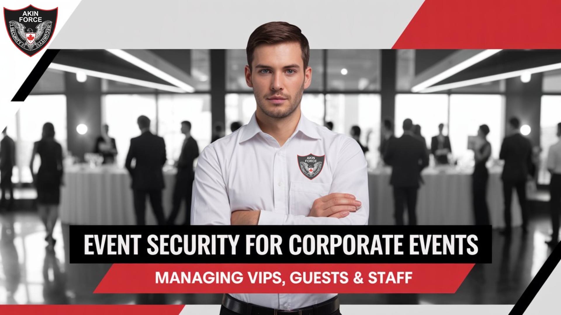 Event security for corporate events