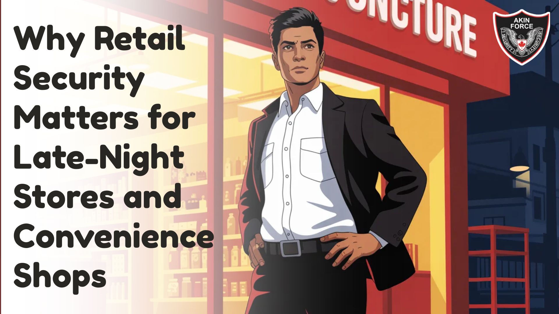 Why Retail Security Matters for Late-Night Stores and Convenience Shops